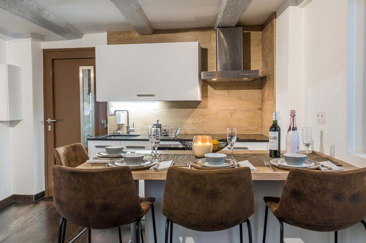 Appart 4 pers design et cosy avec Jardin au Cœur de Sélestat Exterior foto